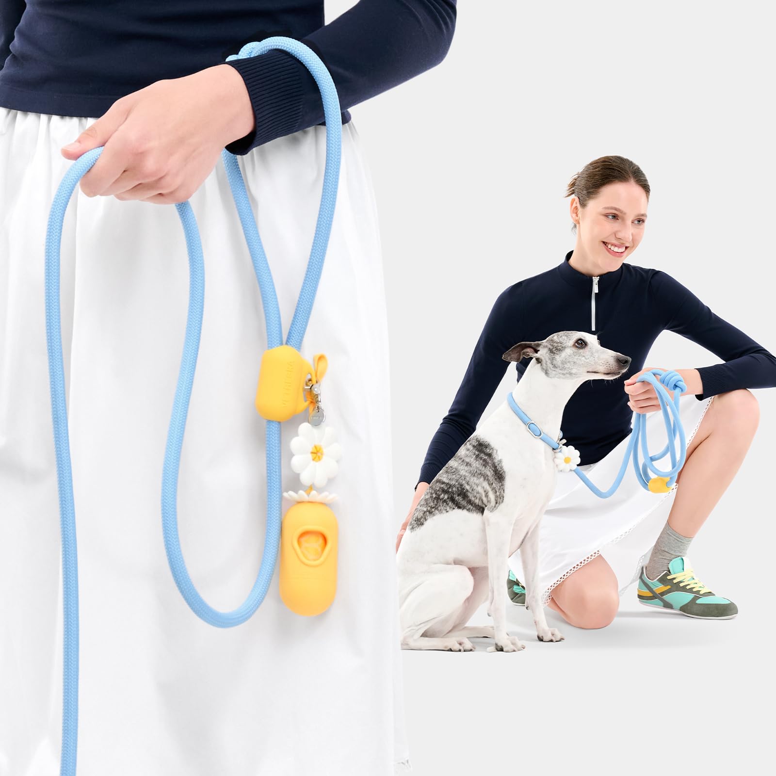 VETRESKA water-resistant rope and easy-clean materials simplify outdoor adventures.
