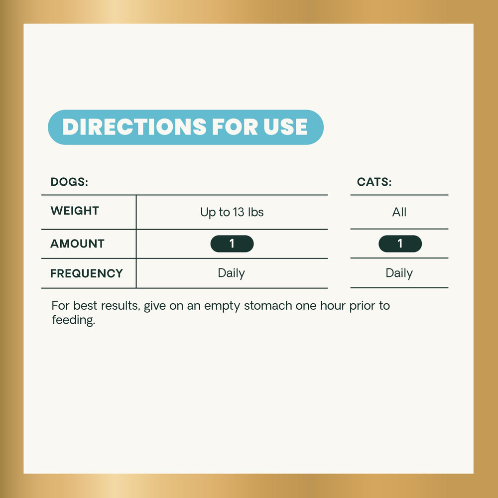 Storage and daily-use setup for VetriScience SAMe Liver Health tablets.