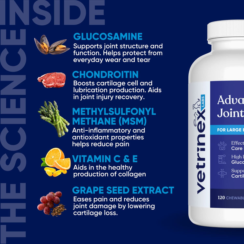 Vetrinex Labs large dog chewable tablets for dosing