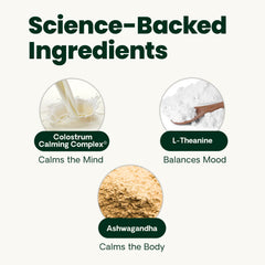 VetriScience Calm & Confident chews with ashwagandha, supporting stress reduction.