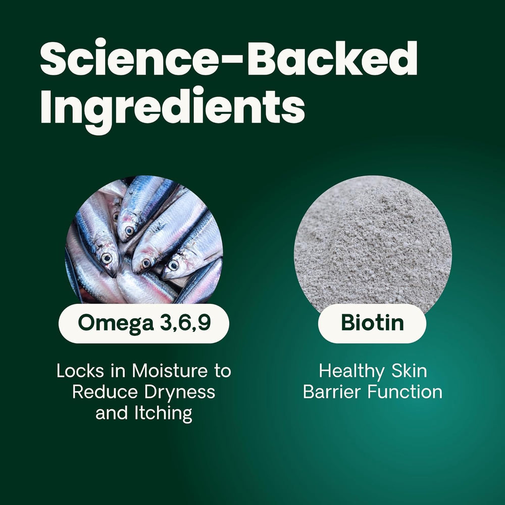 VetriScience bottle label emphasizes NASC-certified quality and safety