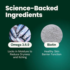 VetriScience bottle label emphasizes NASC-certified quality and safety