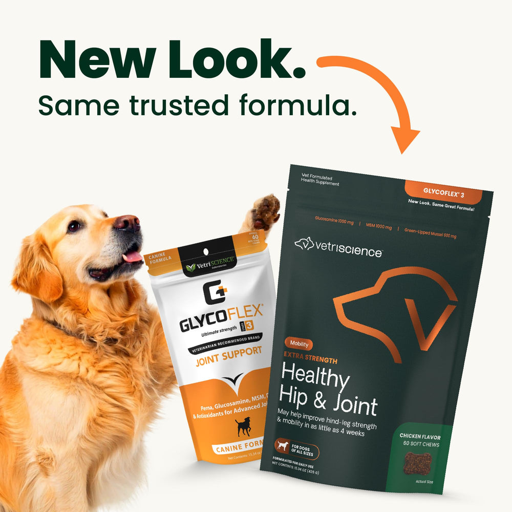 VetriScience Healthy Hip label closeup highlighting NASC-certified quality