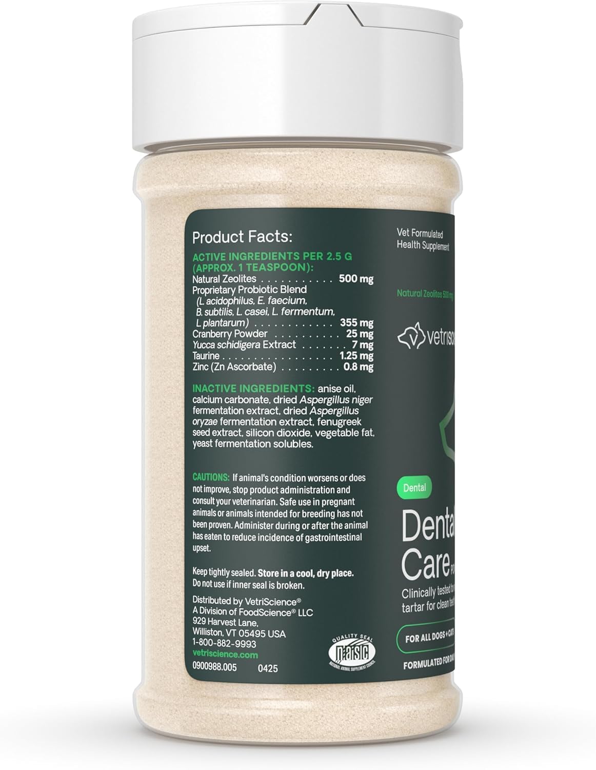 Cat and dog mealtime with VetriScience Healthy Mouth for mixed pet care