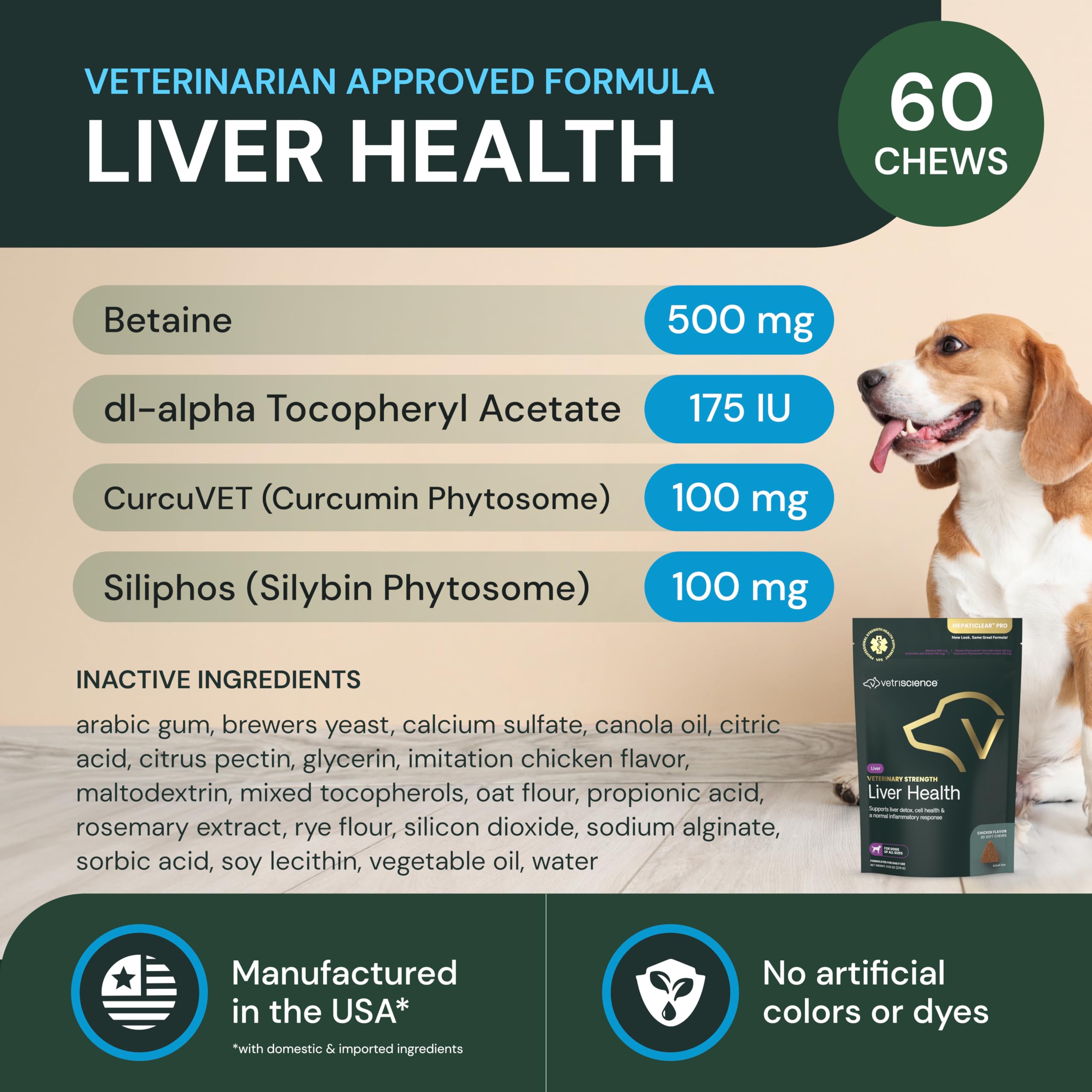 Serving image shows a tasty chew your dog can enjoy without fasting.