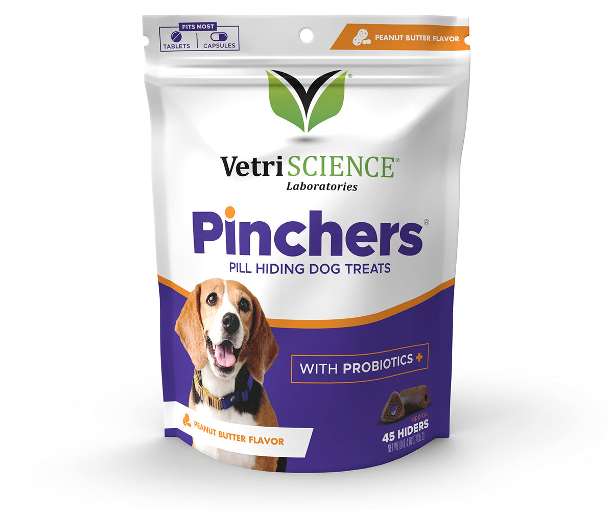 VetriScience Pinchers extra-large pill hiders chews aid large pills for dogs.