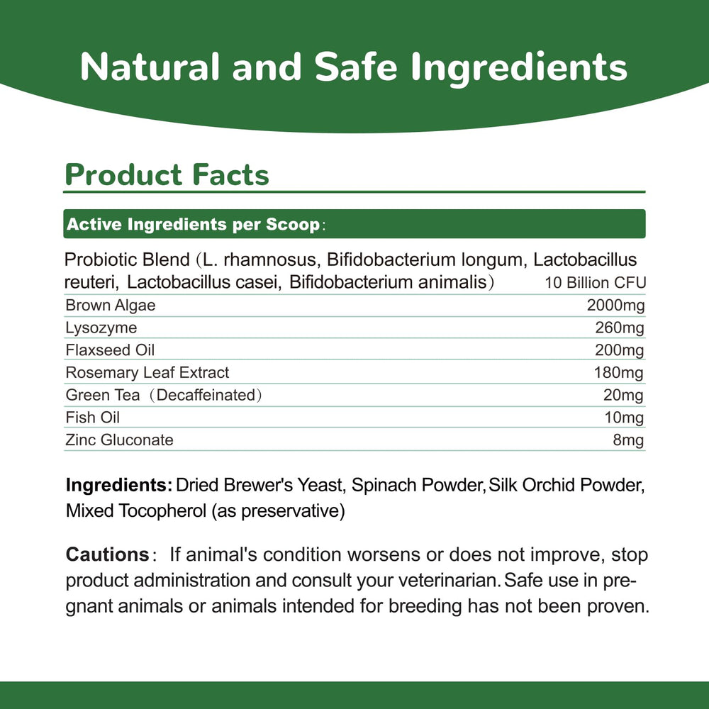 Daily use routine with Vetriuntrix powder beside a dog’s meal.