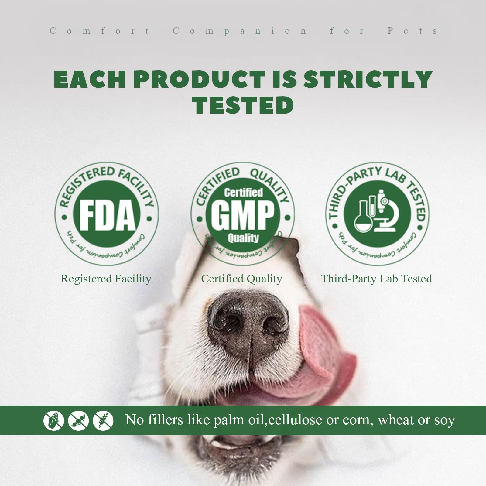 Vet-approved dental powder signifying professional-backed oral care.