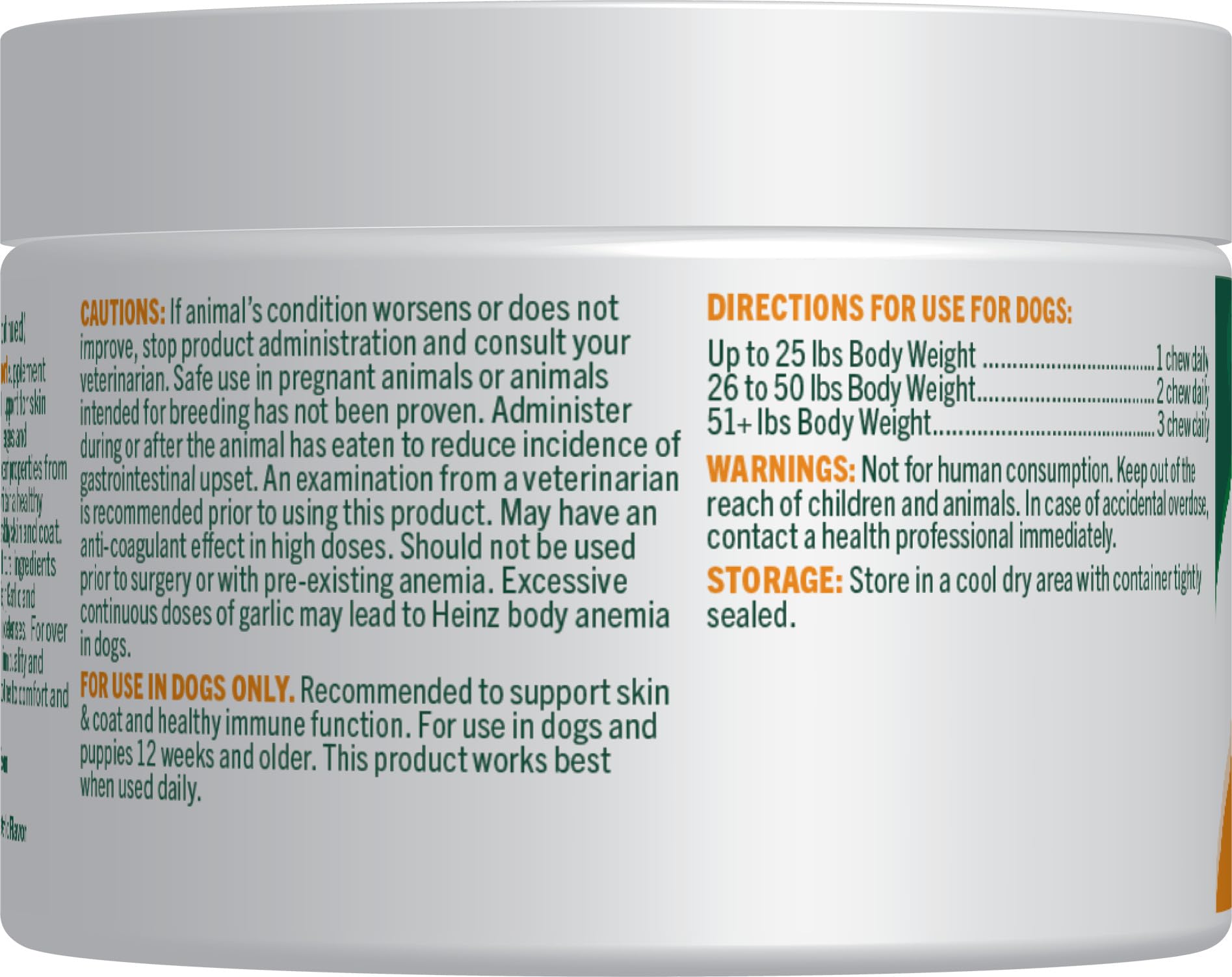 Vet's Best ingredients like brewer's yeast support wellness