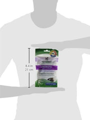 Vet's Best Probiotic Soft Chews six-strain blend on packaging supports gut health