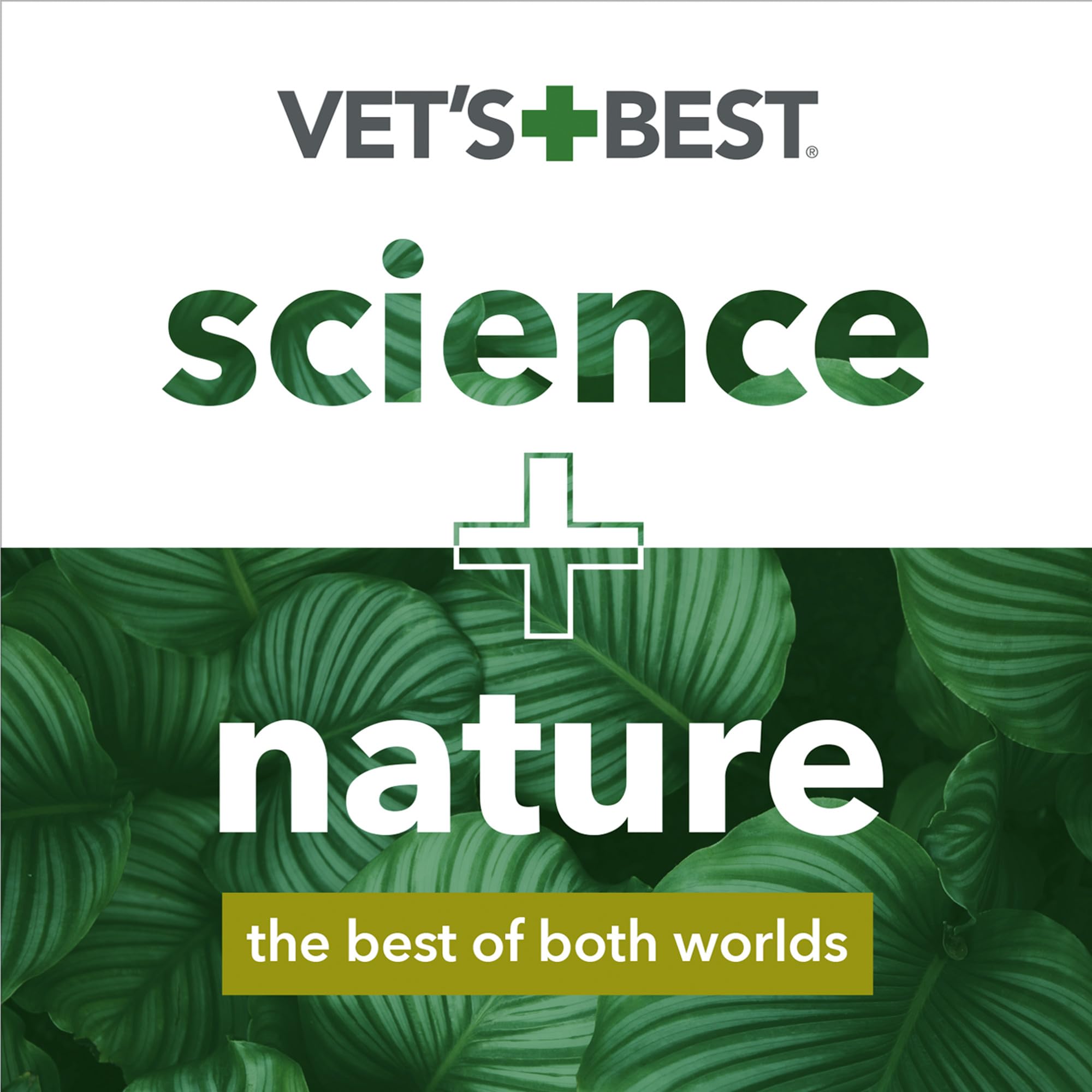 Vet's Best USA-made label signals domestic manufacturing quality.