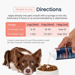 USA-made label on Vets Preferred bottle indicating quality controls