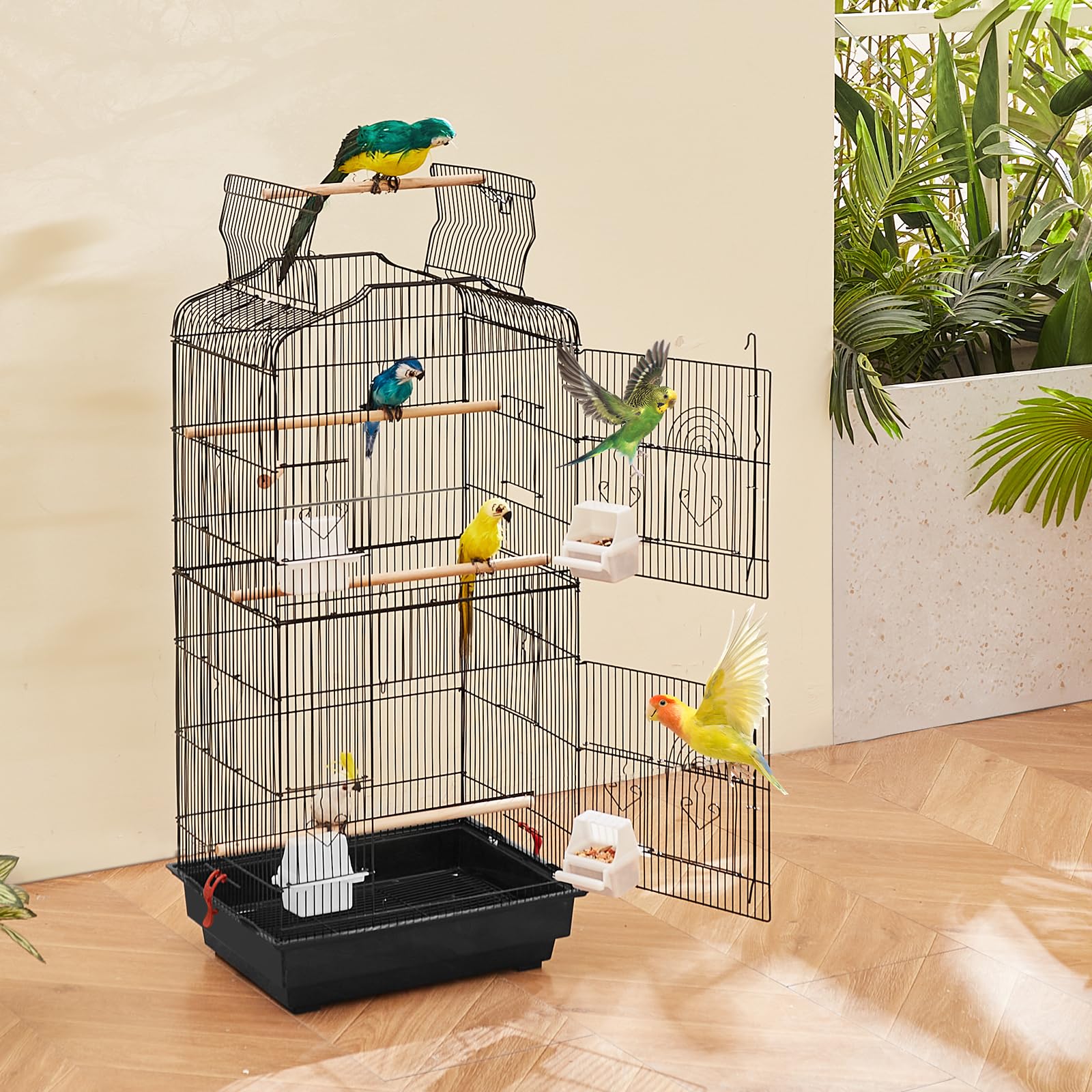 VEVOR two secure doors and locking system for safety.