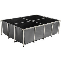 VEVOR canvas fish pond capacity up to 470 gallons for koi and goldfish