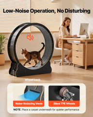 VEVOR wheel base features holes for sound dampening and stability.