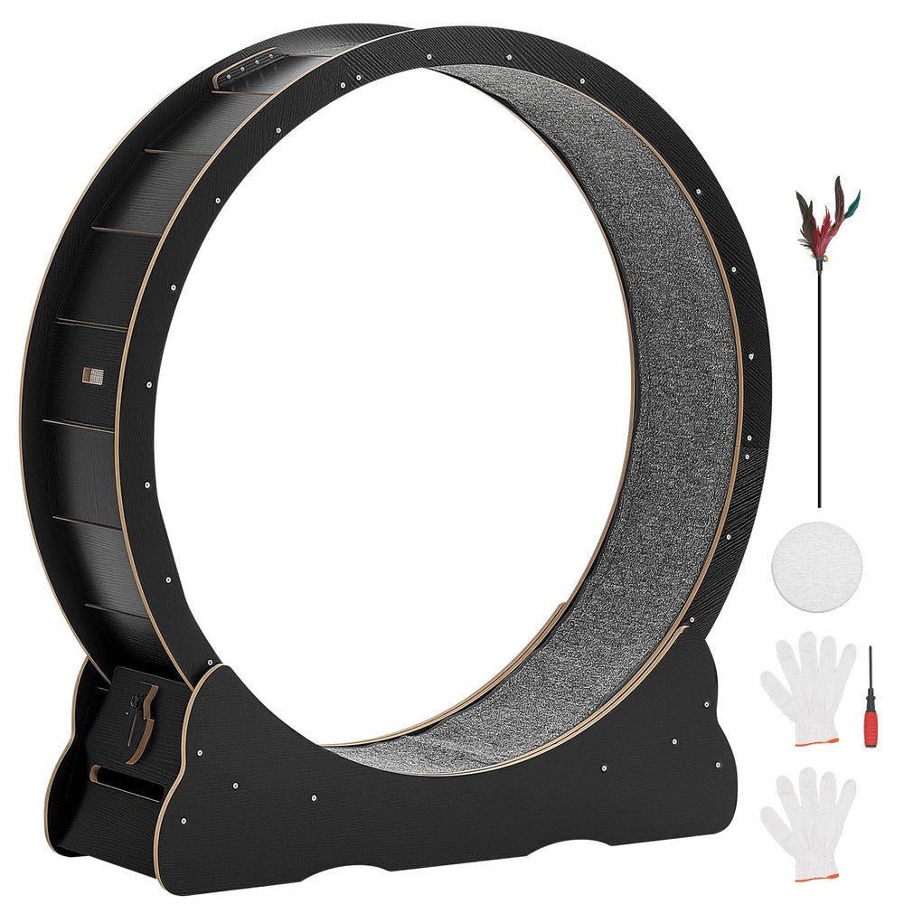 VEVOR wide base design minimizes tipping during exercise.