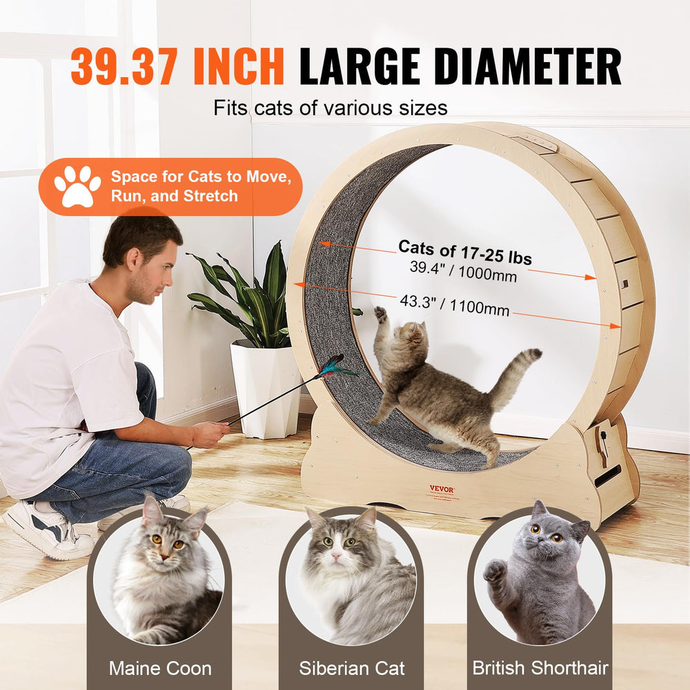 VEVOR detachable carpet for easy cleaning and varied textures during runs