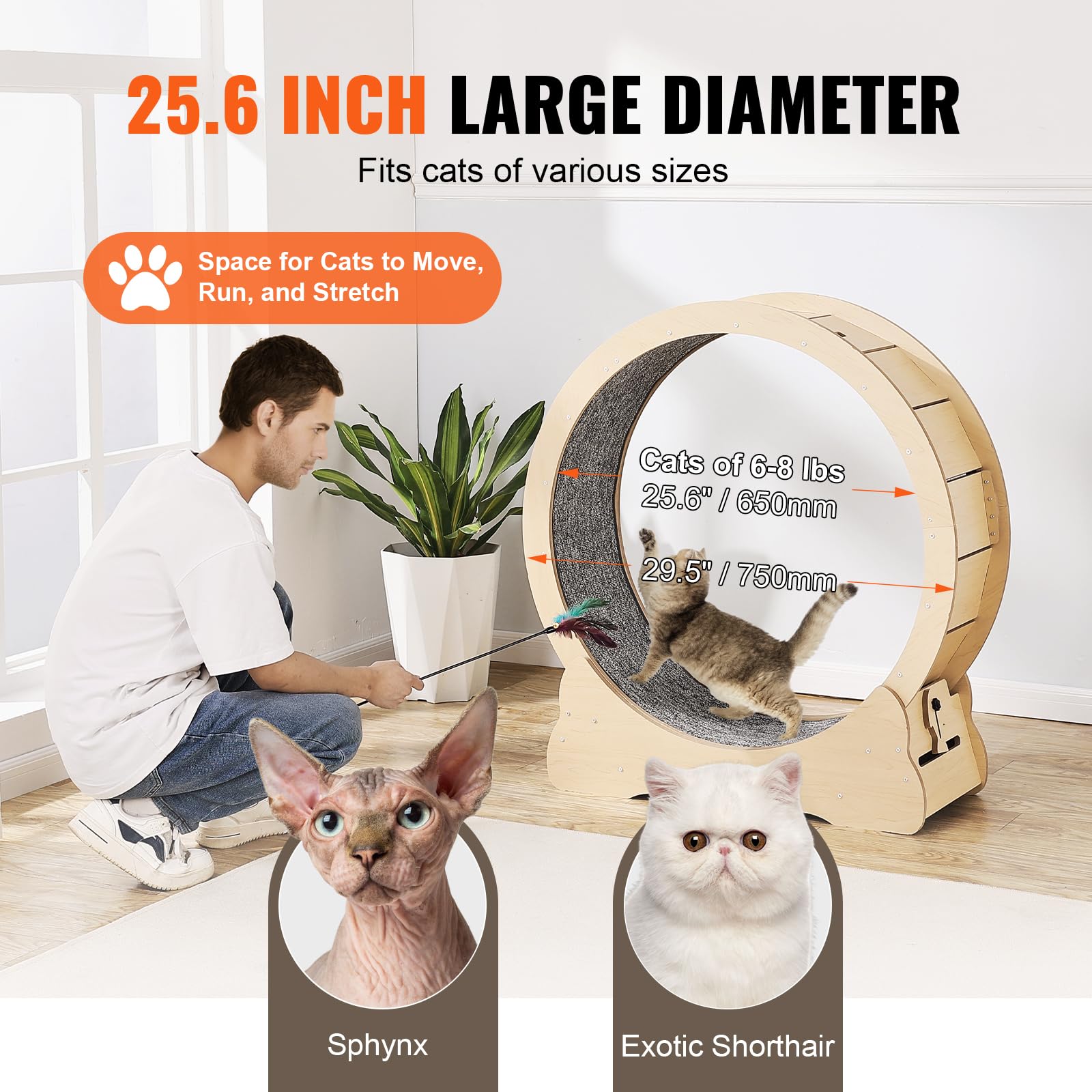 VEVOR detachable mat offers easy cleaning and quick maintenance.