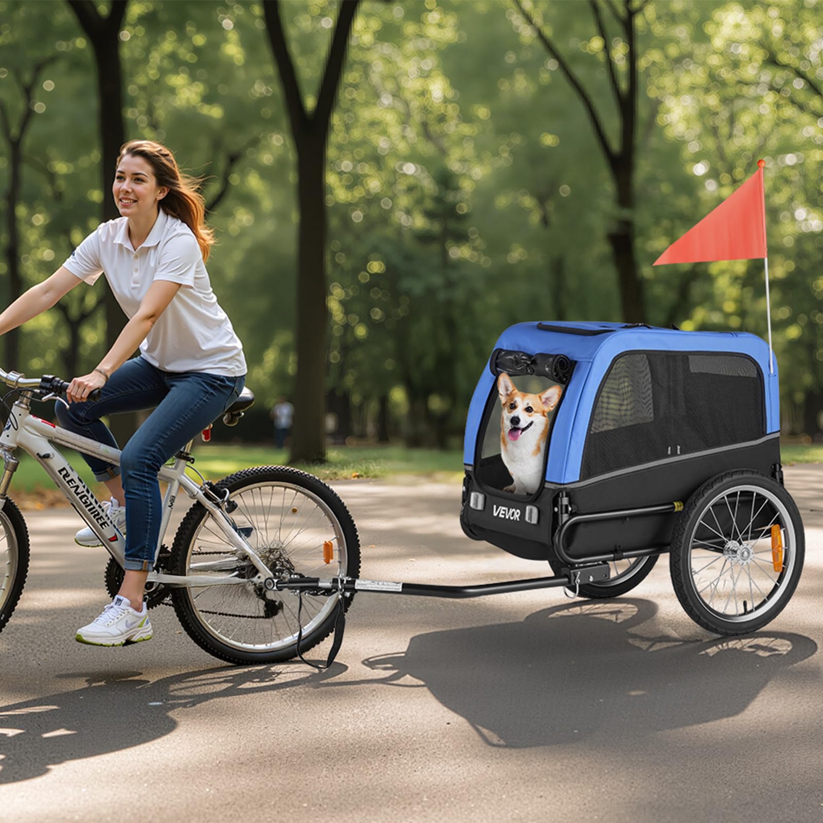VEVOR durable steel frame supports up to 66 pounds