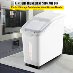 VEVOR bin top groove provides extra storage space for utensils