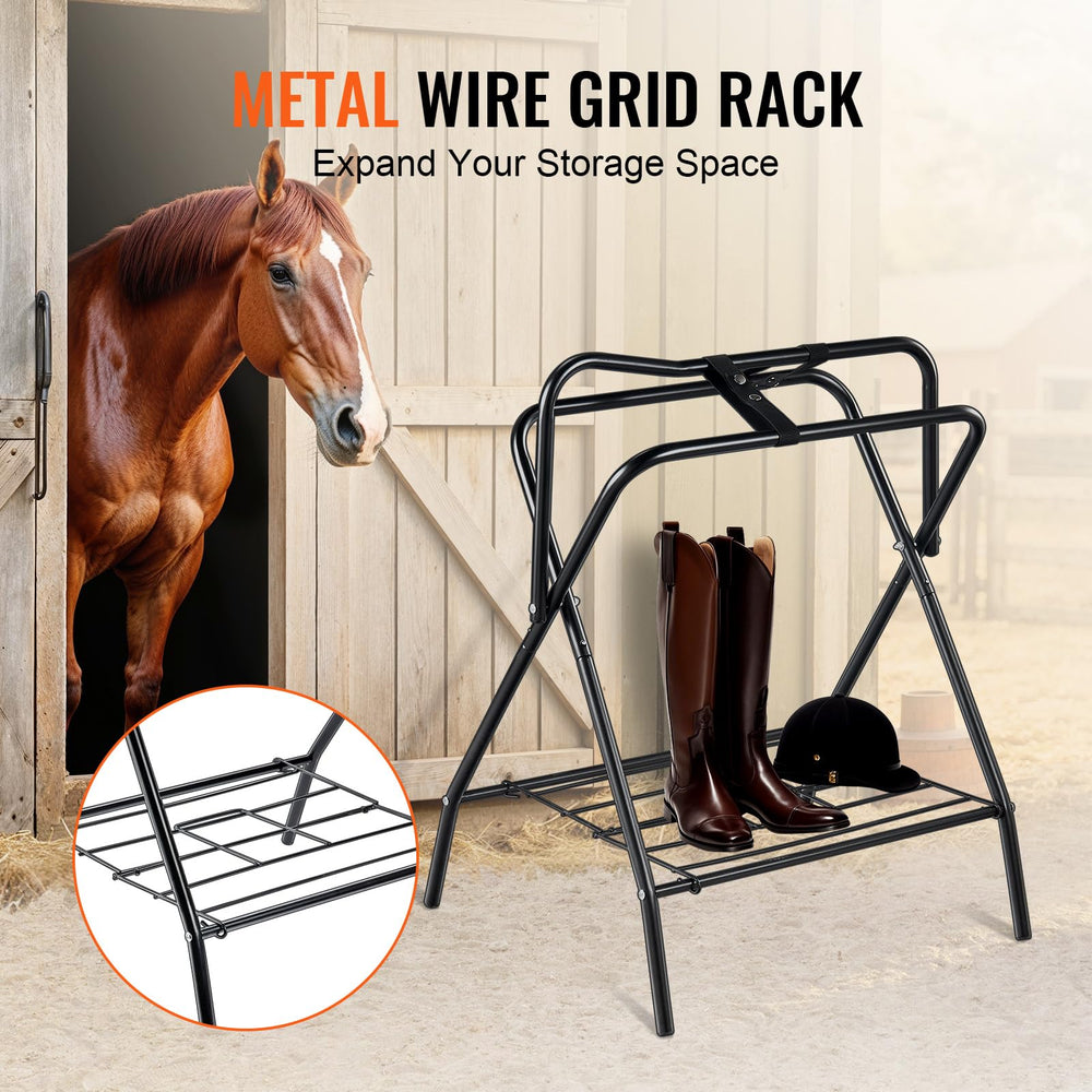 VEVOR portable design moves easily from barn to garage.