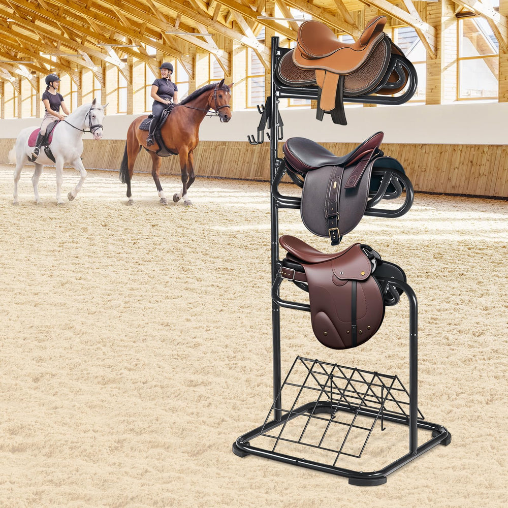 VEVOR saddle stand installation guide and included parts