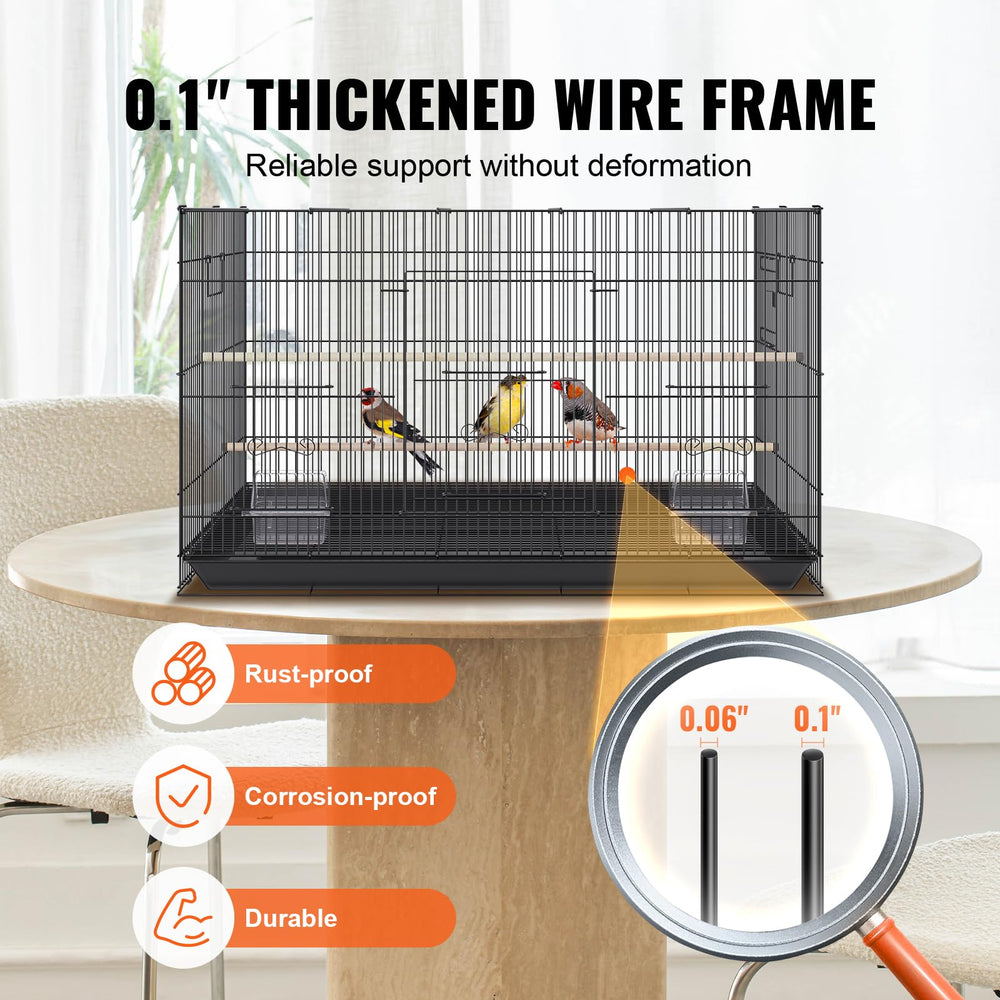 VEVOR slide-out tray highlights easy cleaning and maintenance