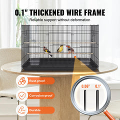 VEVOR slide-out tray highlights easy cleaning and maintenance