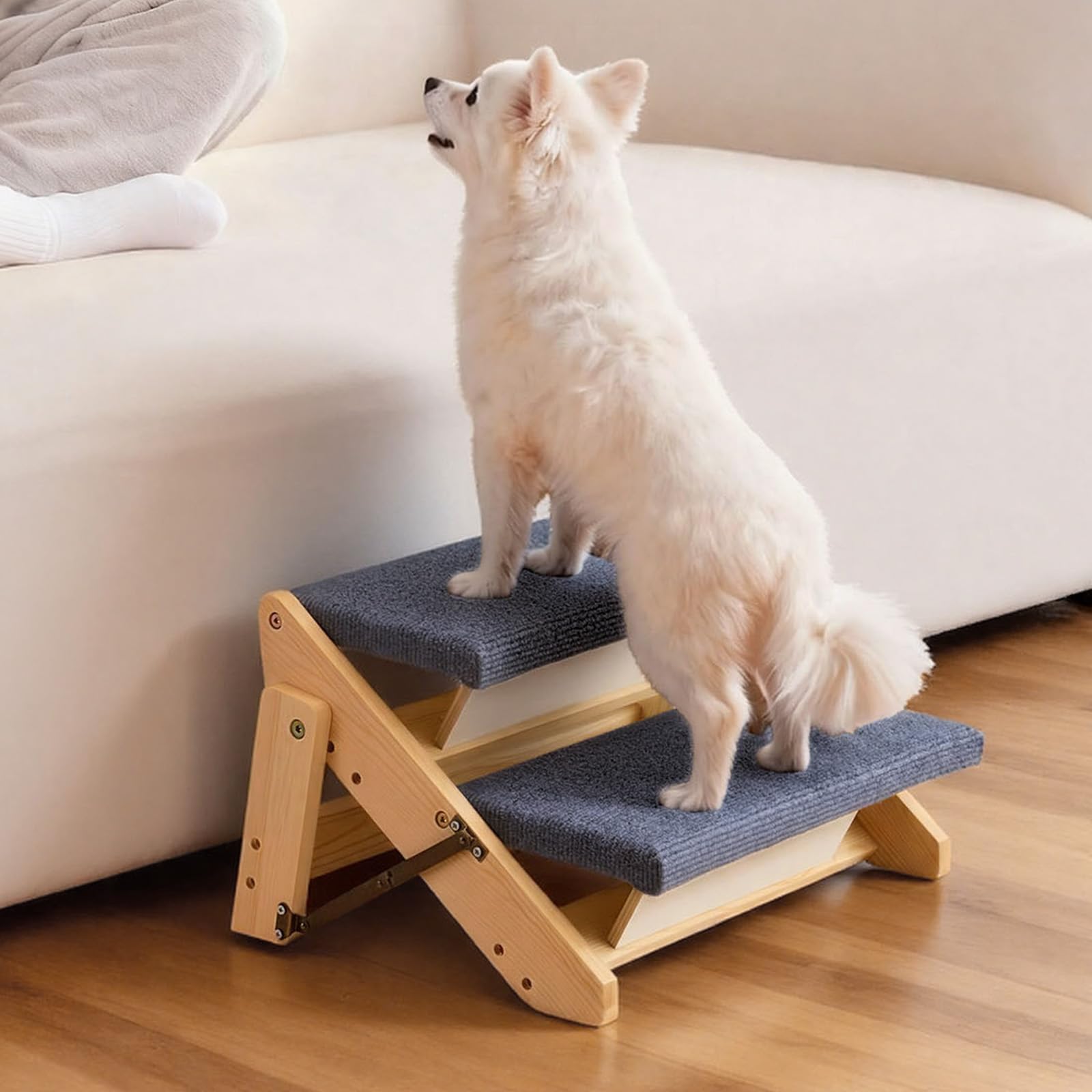 VEVOR steps are portable enough for car trips with pets.