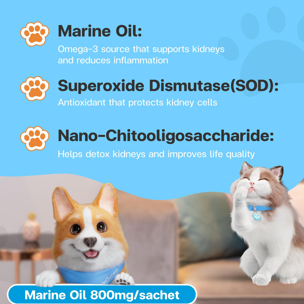 VFCARE KC Complex SOD and nano-chitooligosaccharide for immune support.