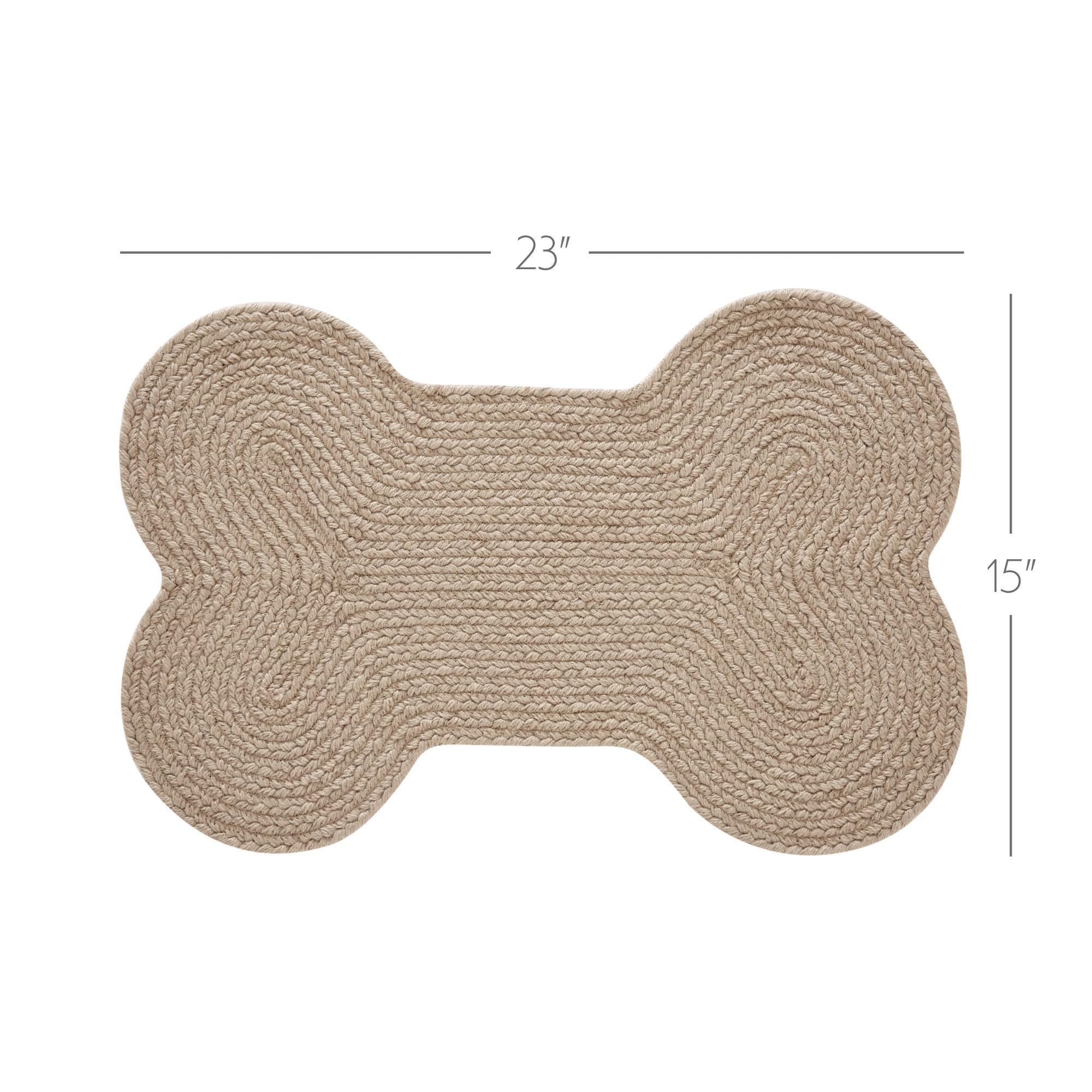 VHC Brands indoor-outdoor rug remains durable in versatile placement settings.