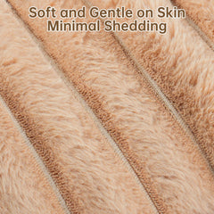 Vhen When Donut Bed anti-slip base stabilizes on smooth floors during activity.