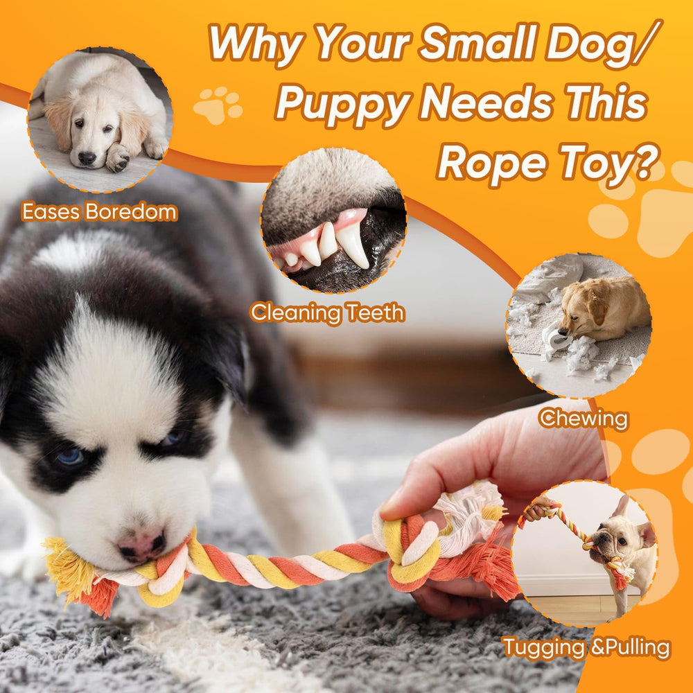 VibeVerve heavy-duty knots withstand vigorous chewing.