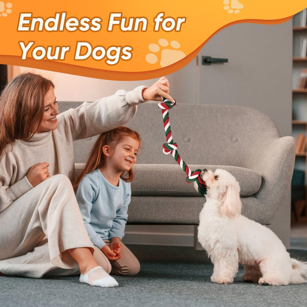 VibeVerve rope toy multi knot for interactive tug and chew.