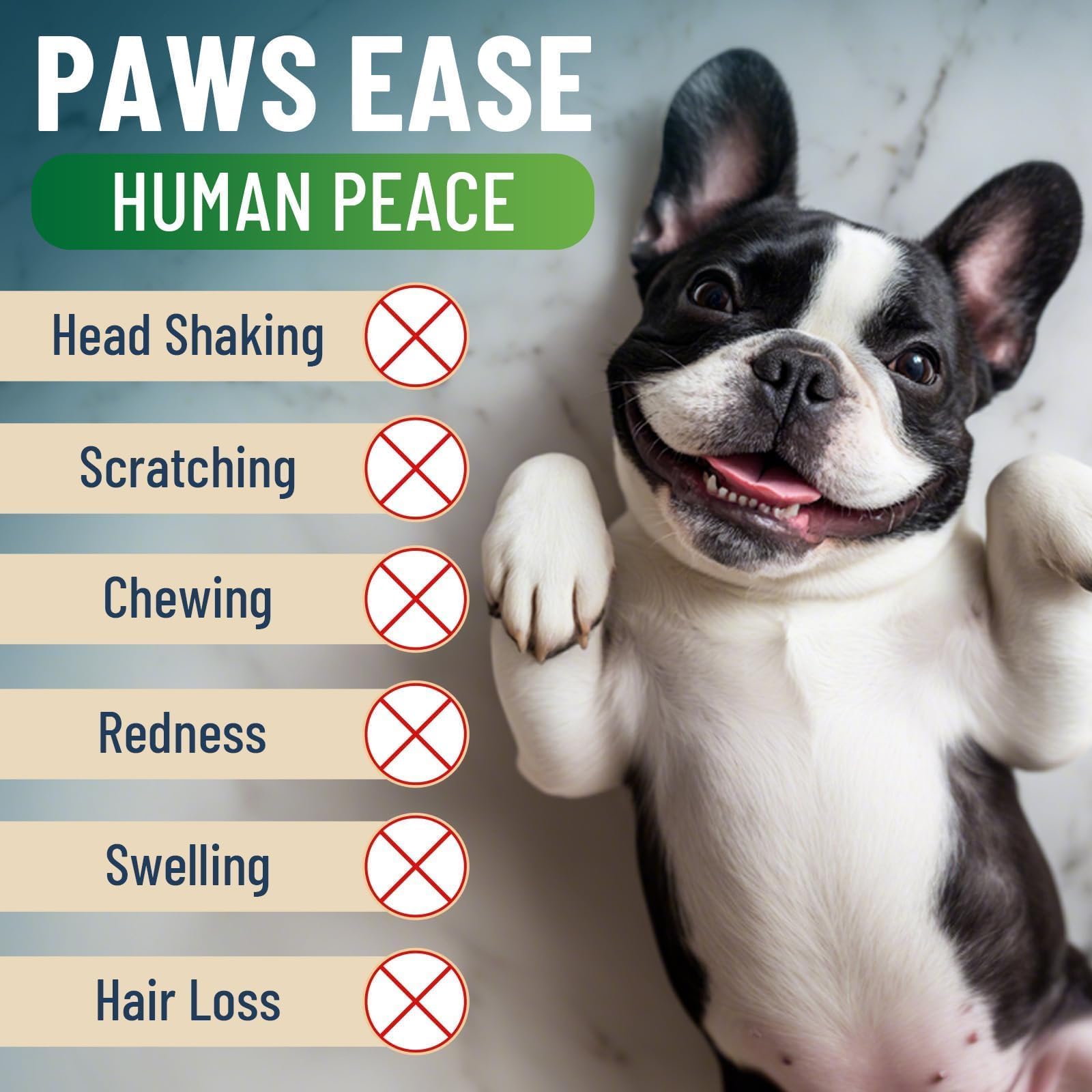 VICSOM grain-free dog allergy chews without artificial additives.