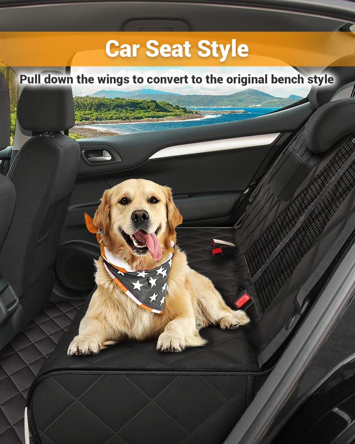 Victoper nonslip underside prevents shifting for safer trips.