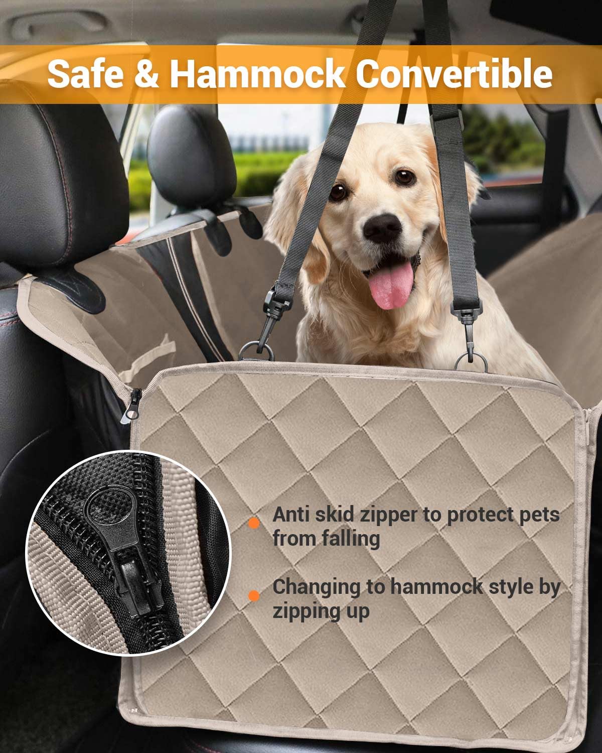 Victoper side flap buckles provide added stability and safety