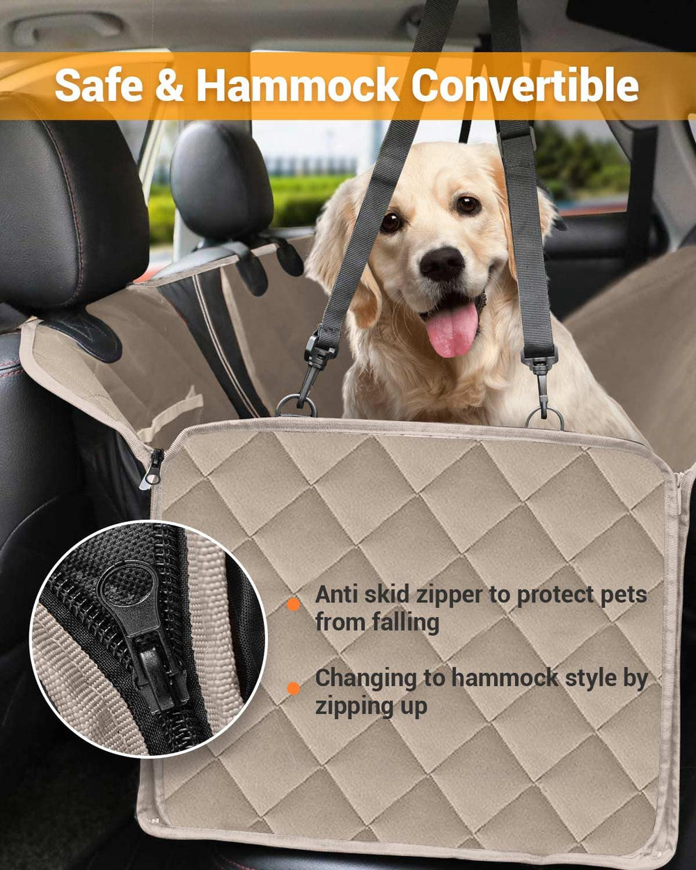 Victoper side flap buckles provide added stability and safety