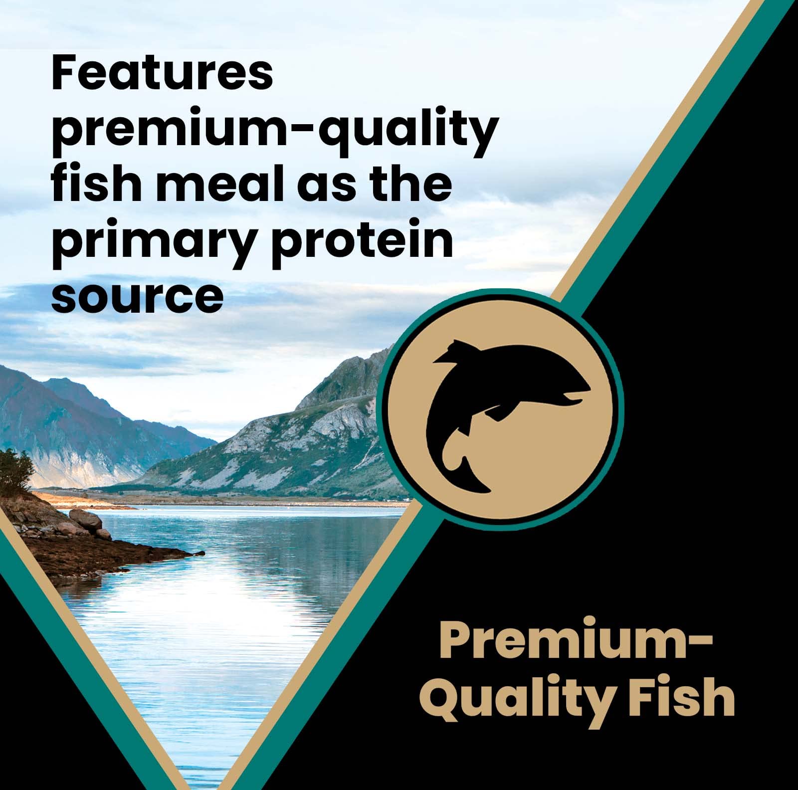 VICTOR Ocean Fish made-in-USA badge signals trusted production standards