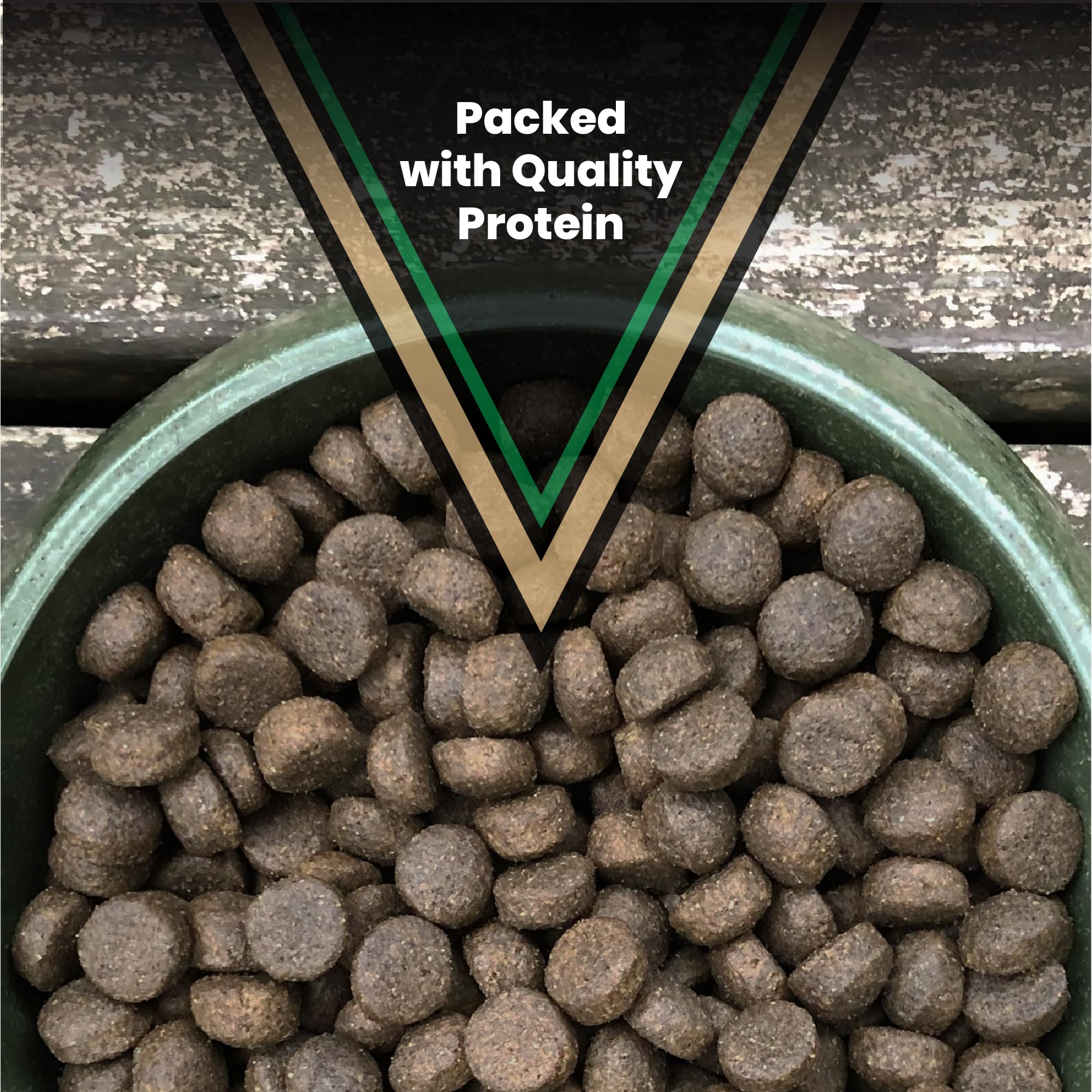 VICTOR ingredients panel with beef, chicken, pork meals