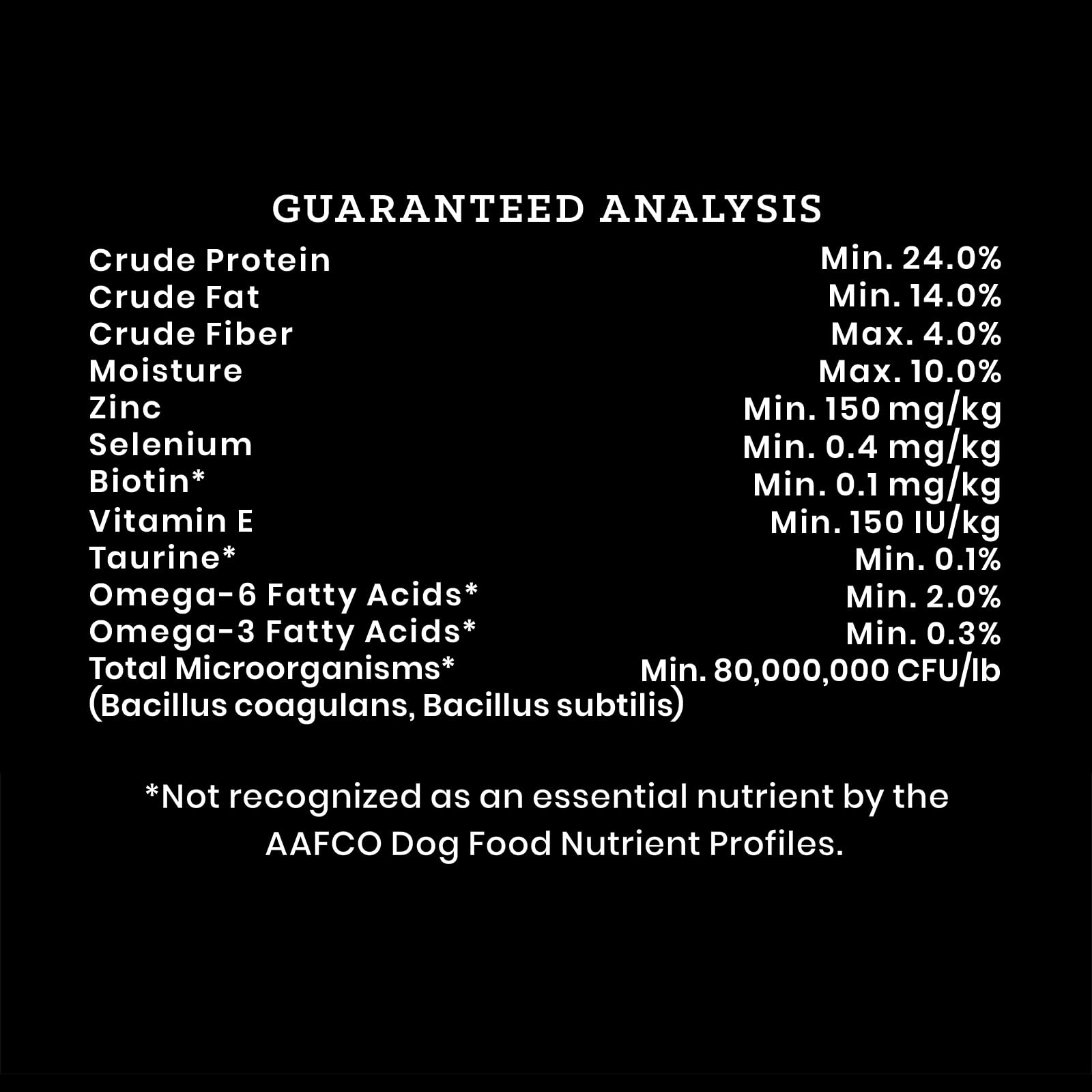 VICTOR VPRO blend badge on bag promotes digestibility and immune support