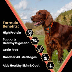 VICTOR Yukon River Canine main fish protein supports healthy activity and growth.