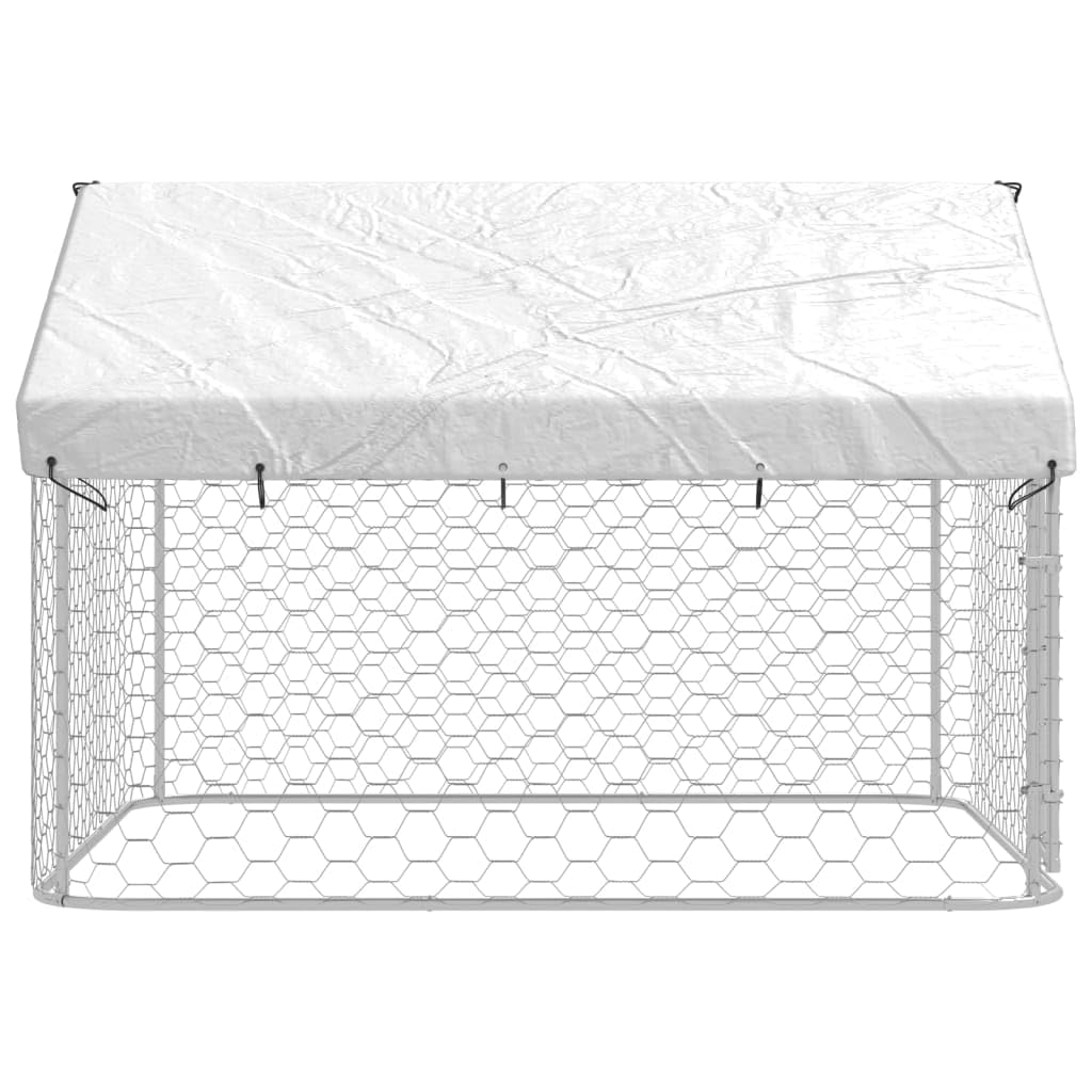 vidaXL lockable latch – secure outdoor confinement for energetic pets.
