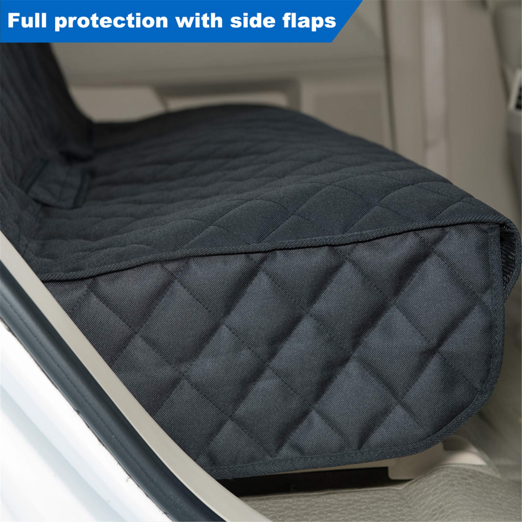 VIEWPETS easy-clean dog car seat cover makes maintenance quick.