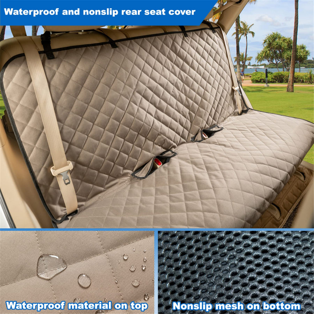 VIEWPETS bench seat cover easy installation saves time during setup.