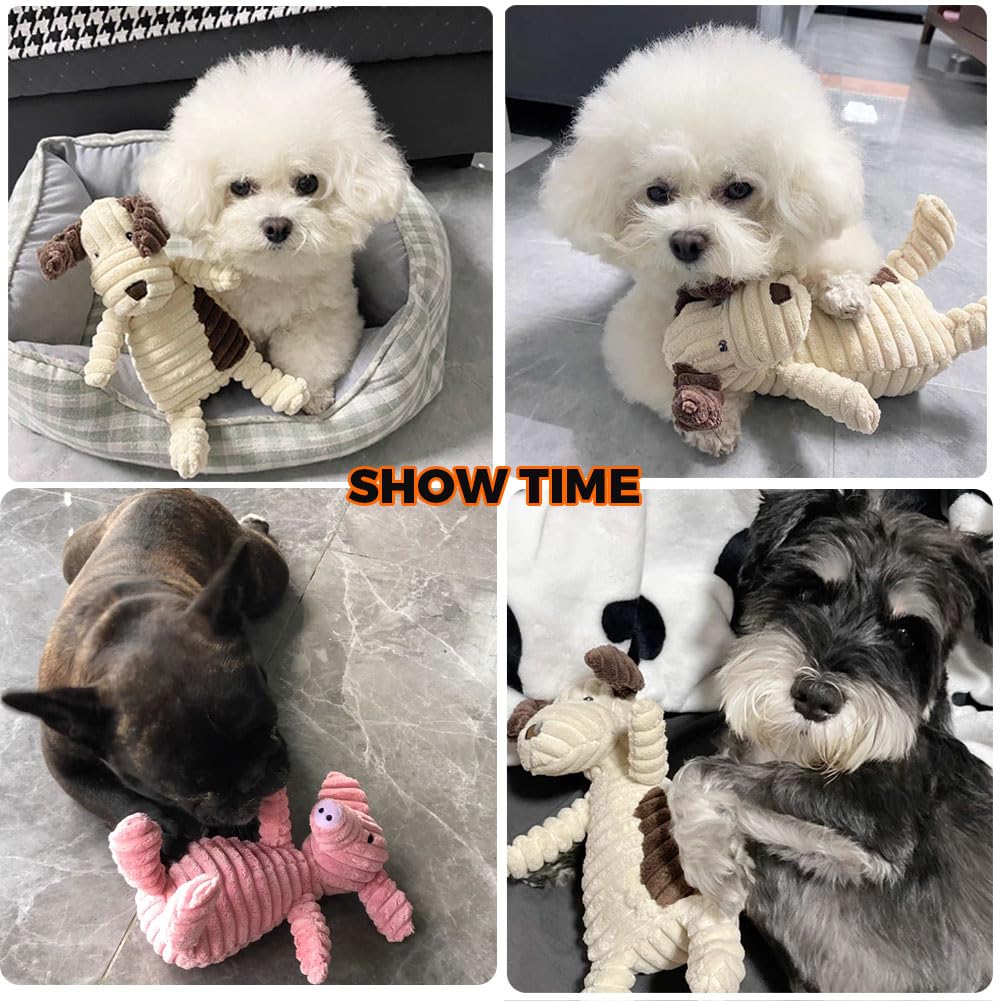 VIFINE Duck plush squeaky toy for noisy home play.