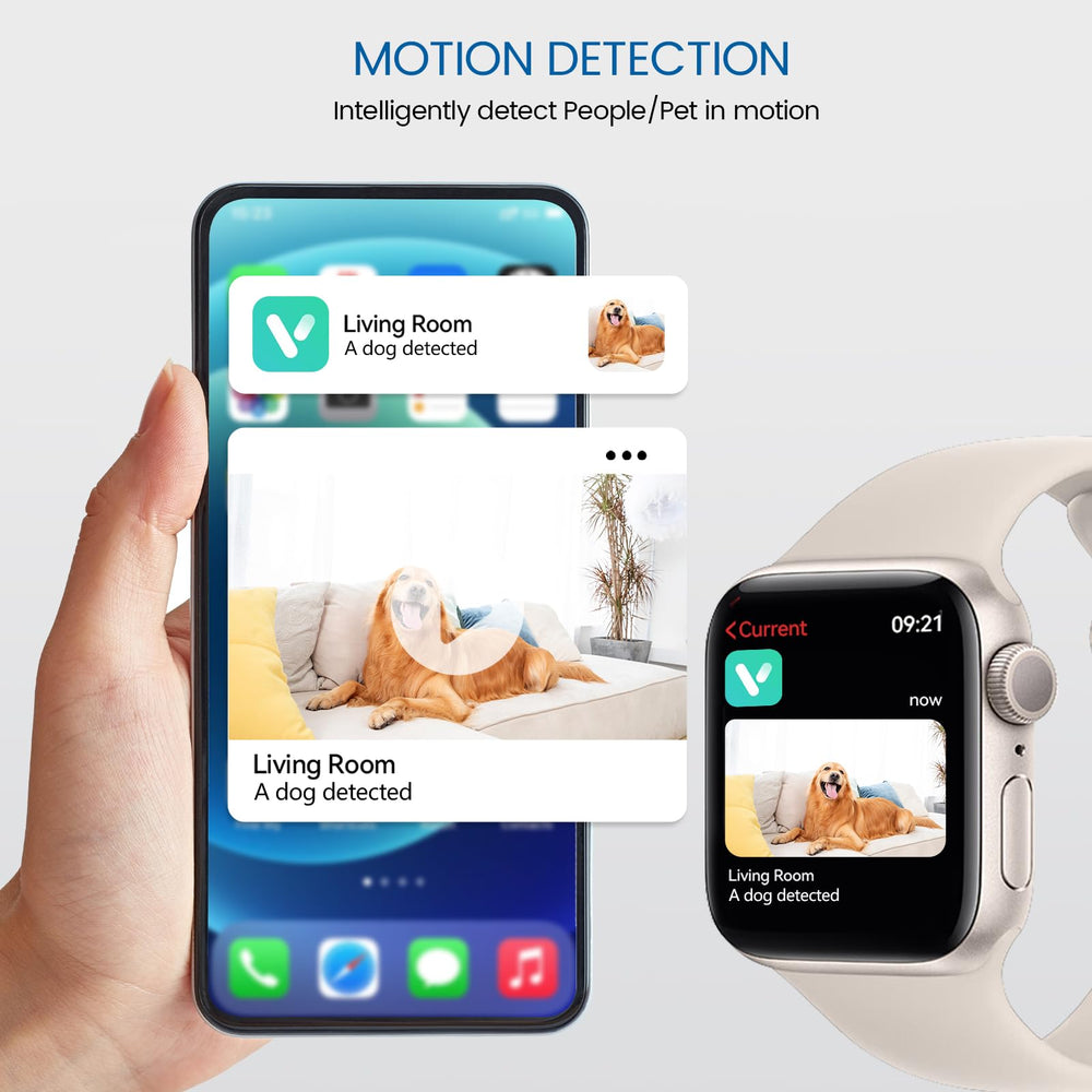 Viigytek AI motion-detection highlights movement for instant alerts.