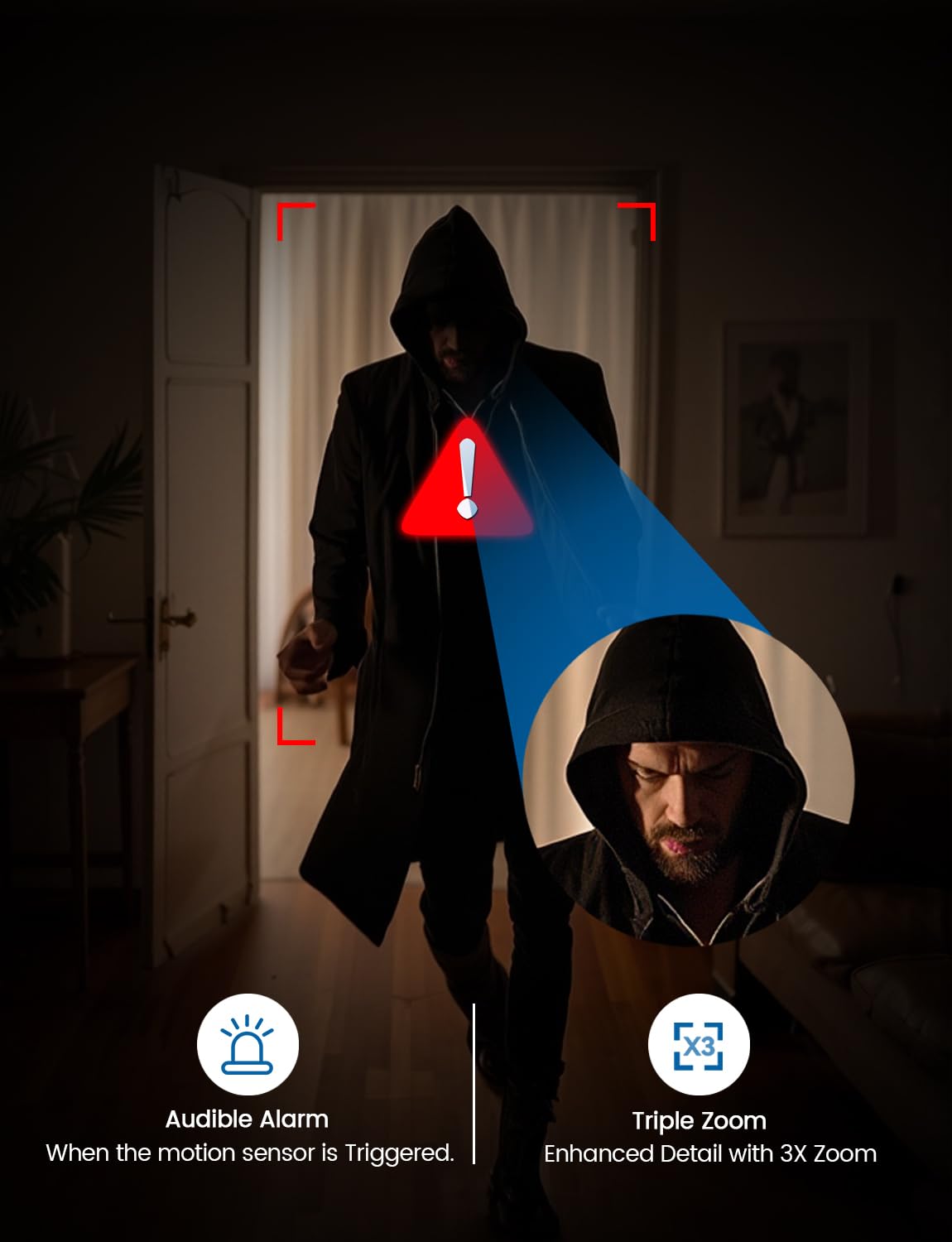 Viigytek cloud storage shows playback across devices with 3-day free storage.