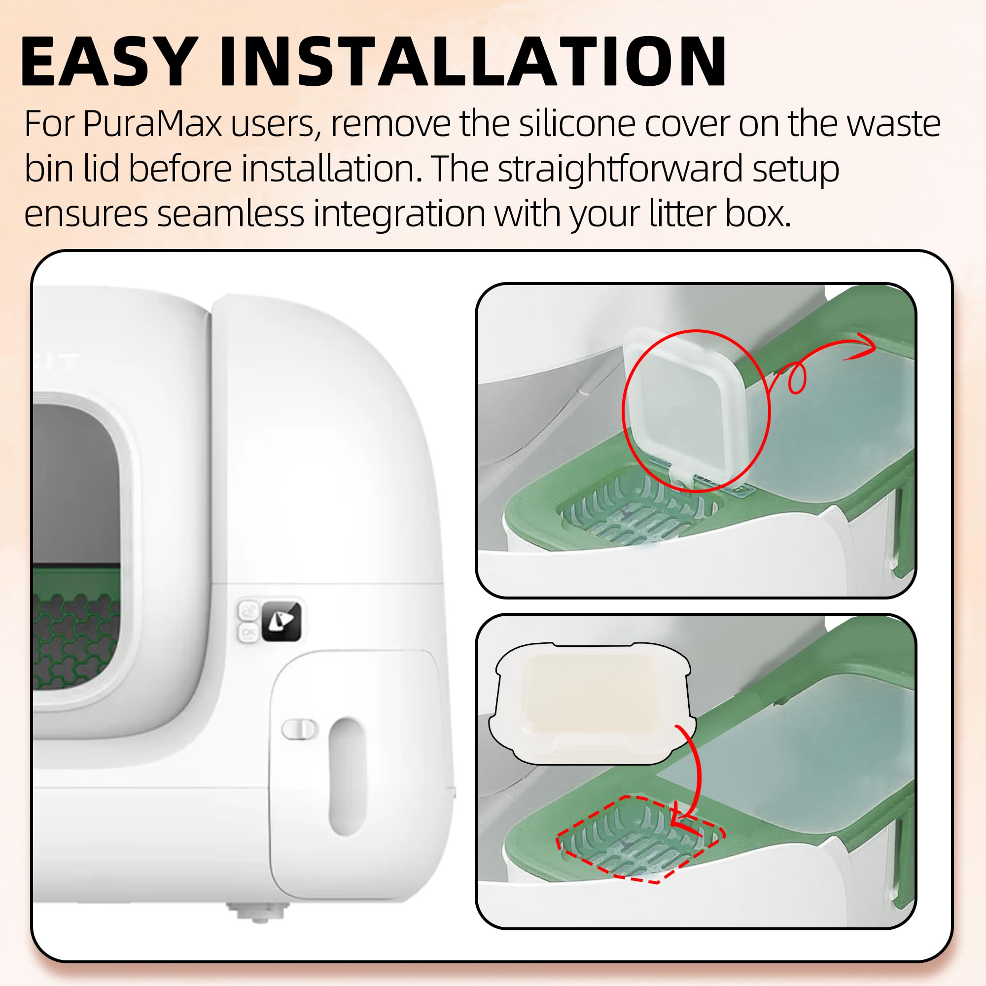VIKOS 2.0 hygienic plastic casing aids clean replacements.