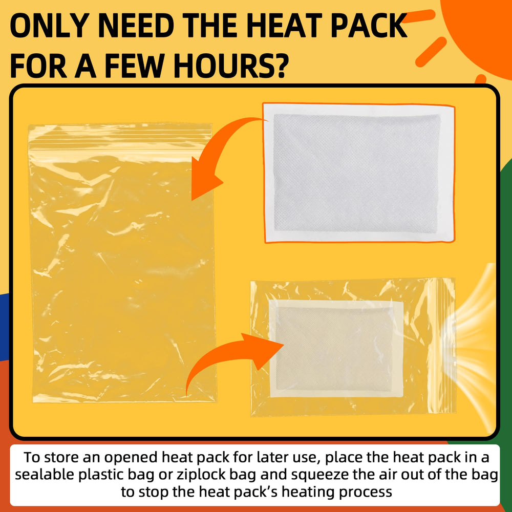 VIKOS heat pack kneading detail showing extended service life through air exposure.